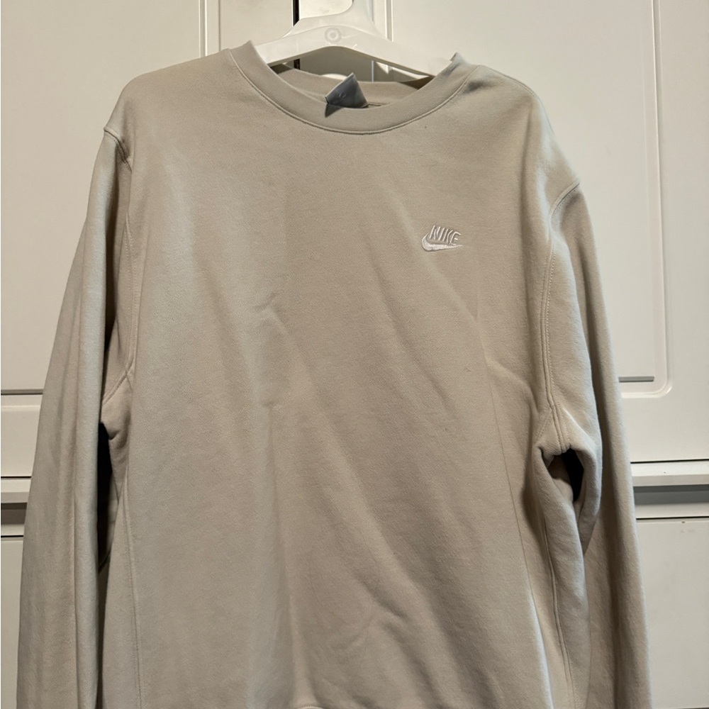 Nike Light Tan Crewneck